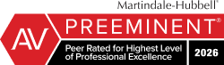 Martindale-Hubbell Peer Rated - Lesley Cohen